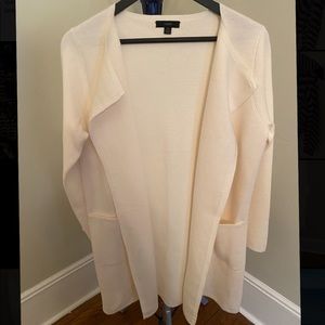 J.Crew Juliette collarless sweater blazer